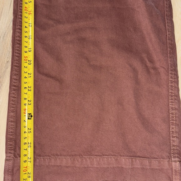 Free People We The Free Fields Of Flowers Wide-Leg Overalls Bib L Mocha $128NWOT - Picture 9 of 11